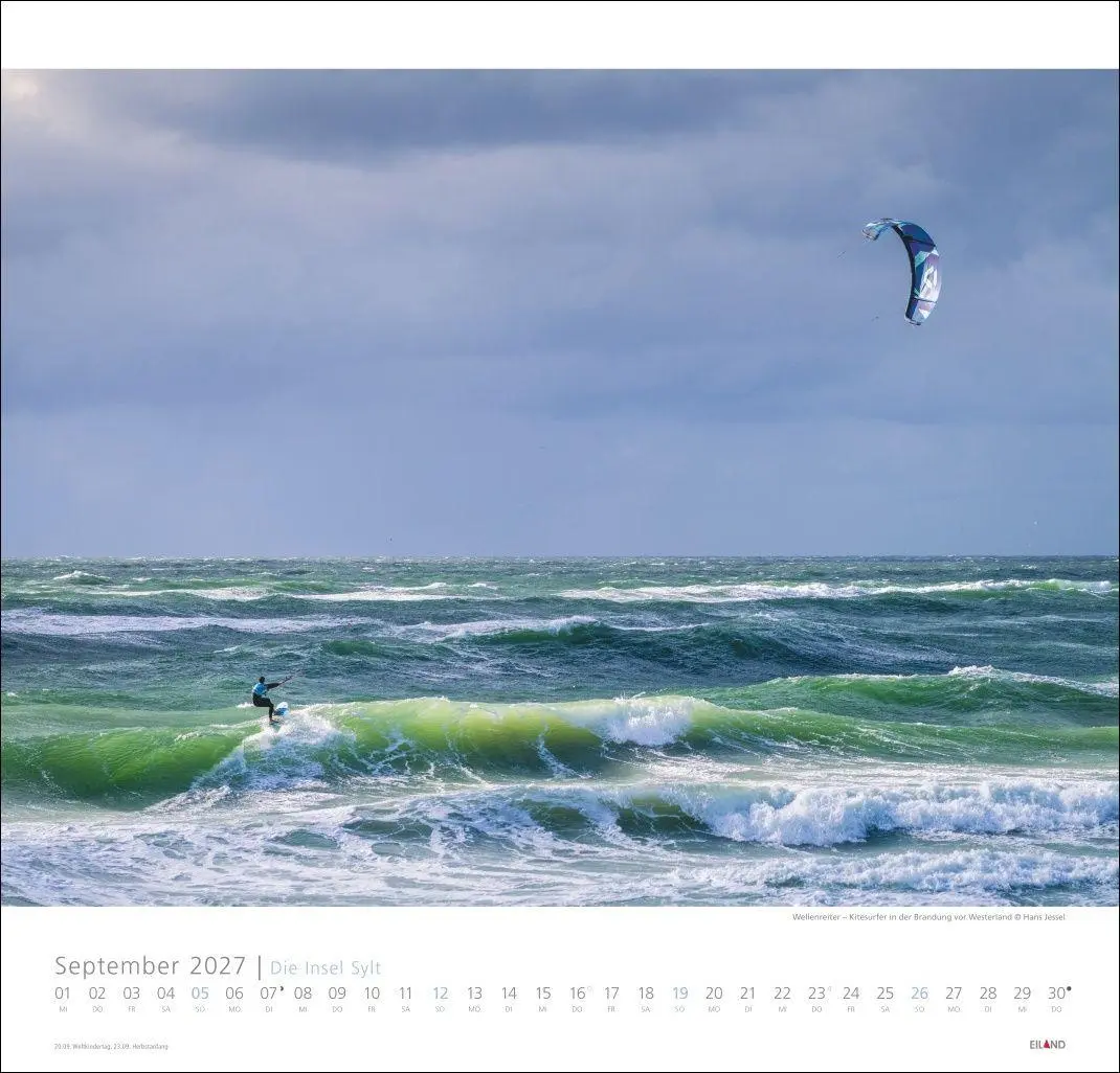 Bild: 9783964024145 | Die Insel Sylt Edition Kalender 2027 - Hans Jessel | Hans Jessel