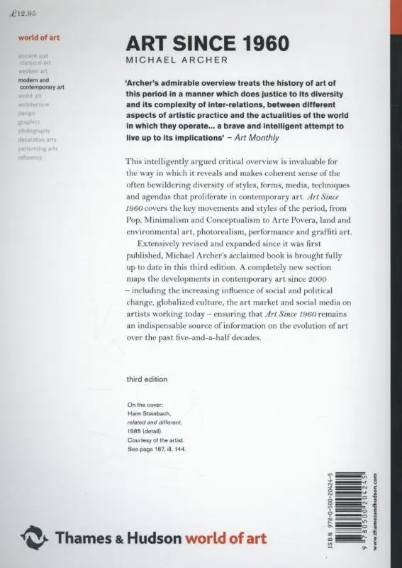 Rückseite: 9780500204245 | Art Since 1960 | Michael Archer | Taschenbuch | Englisch | 2015