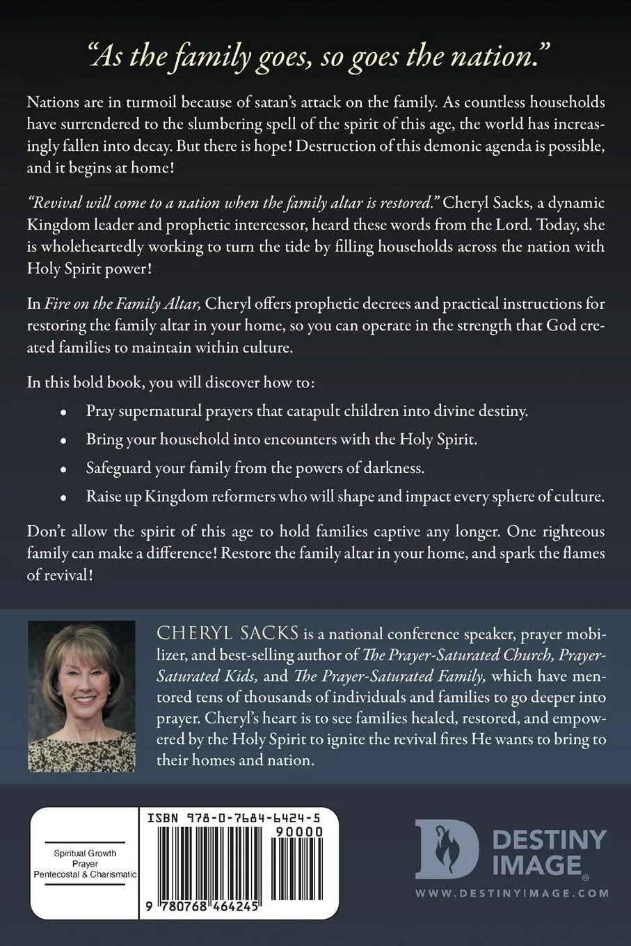 Rückseite: 9780768464245 | Fire on the Family Altar | Cheryl Sacks | Taschenbuch | Englisch