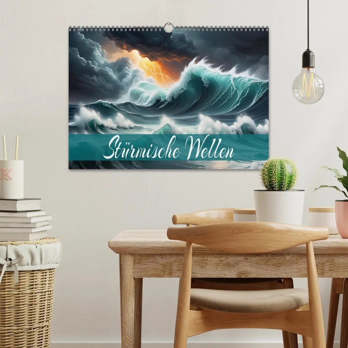 Bild: 9783457444245 | Stürmische Wellen (Wandkalender 2026 DIN A3 quer), CALVENDO...