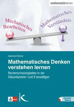 Cover: 9783772714245 | Mathematisches Denken verstehen lernen | Adelheid Müller | Taschenbuch