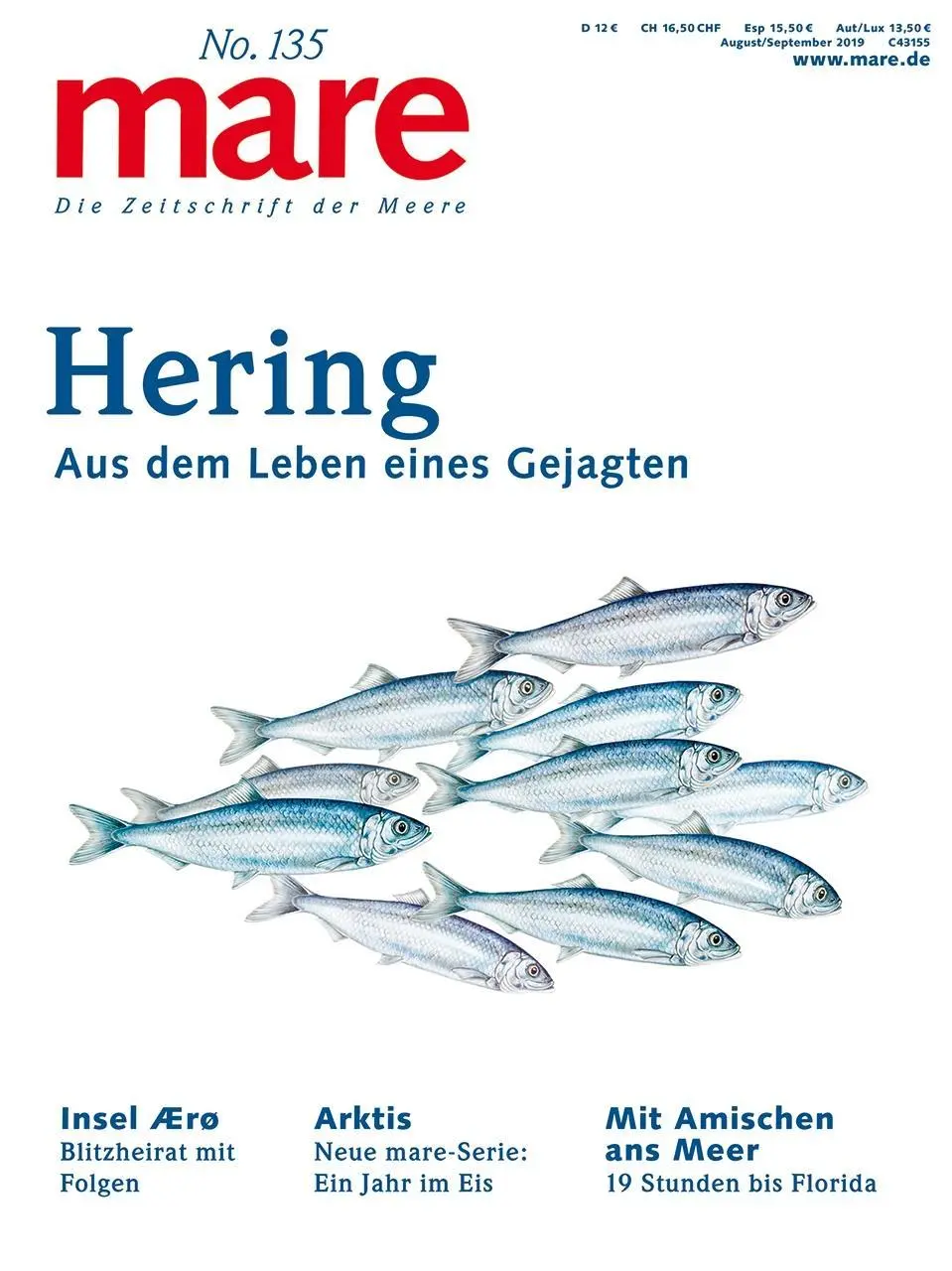 Cover: 9783866484245 | mare 135 - Hering | Nikolaus Gelpke | Taschenbuch | 130 S. | Deutsch