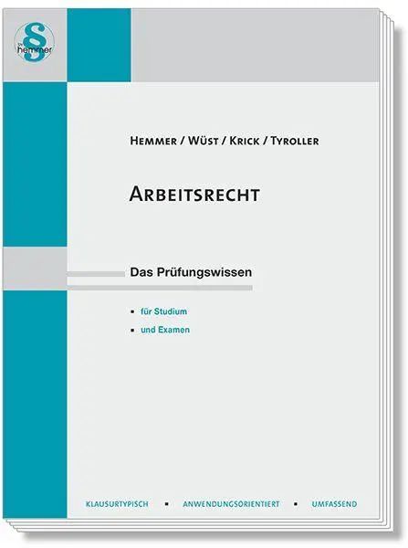 Cover: 9783968384245 | Arbeitsrecht | Das Prüfungswissen für Studium und Examen | Taschenbuch