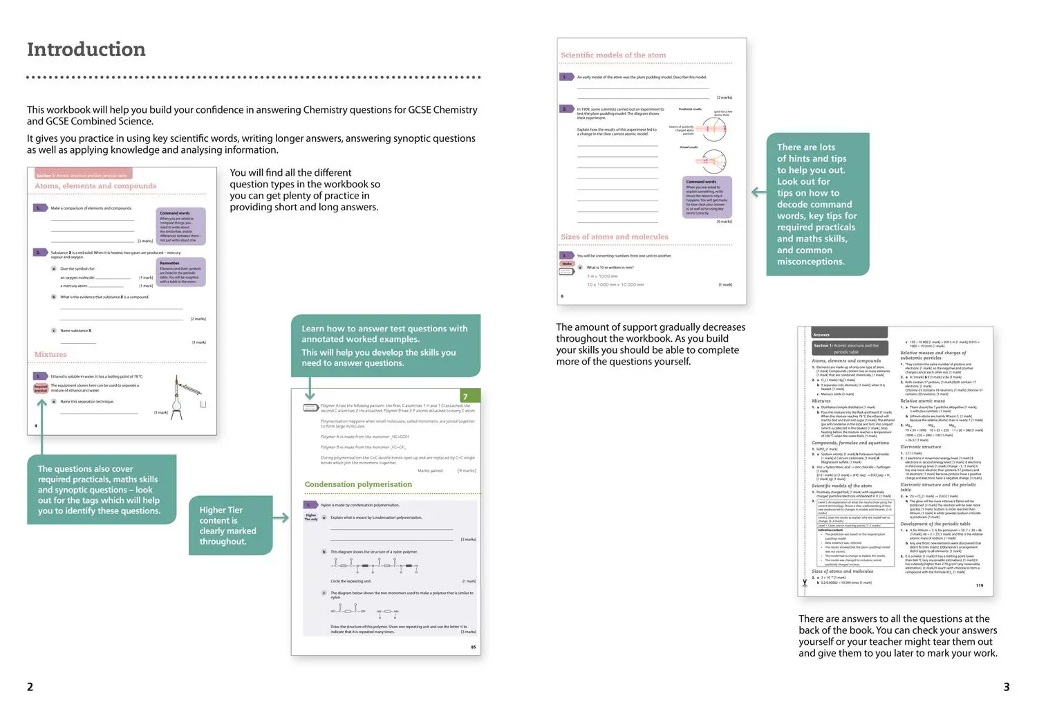 Bild: 9780008194345 | AQA GCSE (9-1) Chemistry Achieve Grade 8-9 Workbook | Warren (u. a.)