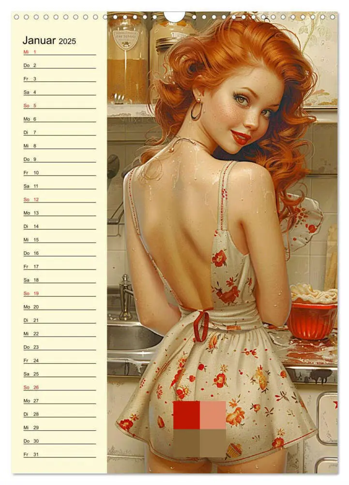 Bild: 9783457124345 | Schatz, ich hab gekocht! Sexy-lustige Pin-up-Girls in der Küche...