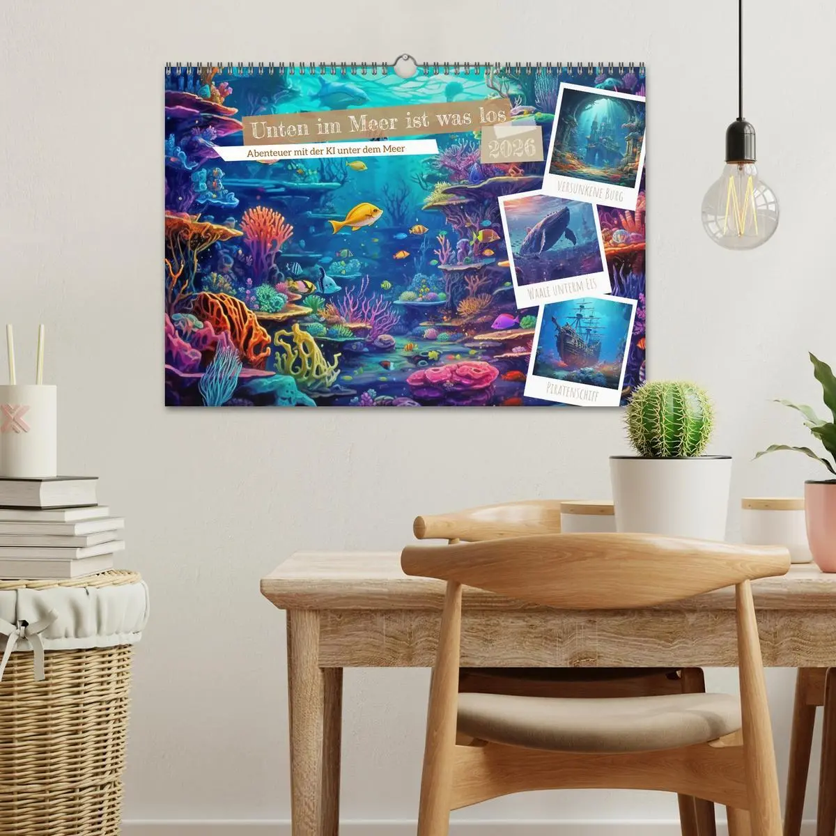 Bild: 9783457504345 | Unten im Meer ist was los (Wandkalender 2026 DIN A3 quer), CALVENDO...