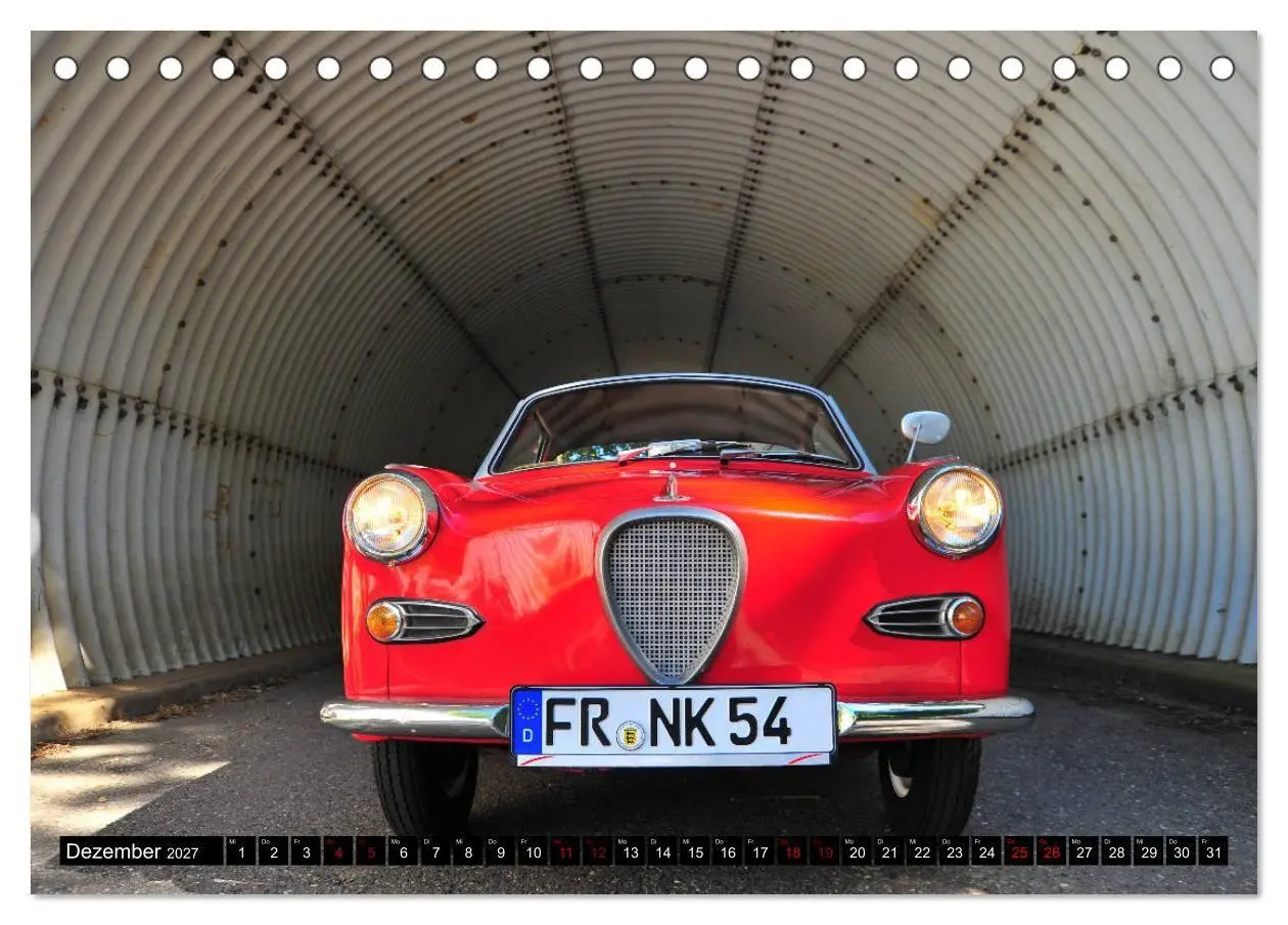 Bild: 9783569854345 | Goggomobil Coupè 250 TS (Tischkalender 2027 DIN A5 quer), CALVENDO...