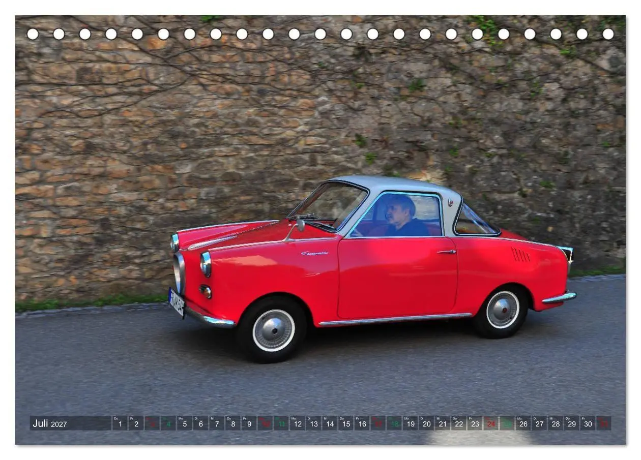 Bild: 9783569854345 | Goggomobil Coupè 250 TS (Tischkalender 2027 DIN A5 quer), CALVENDO...
