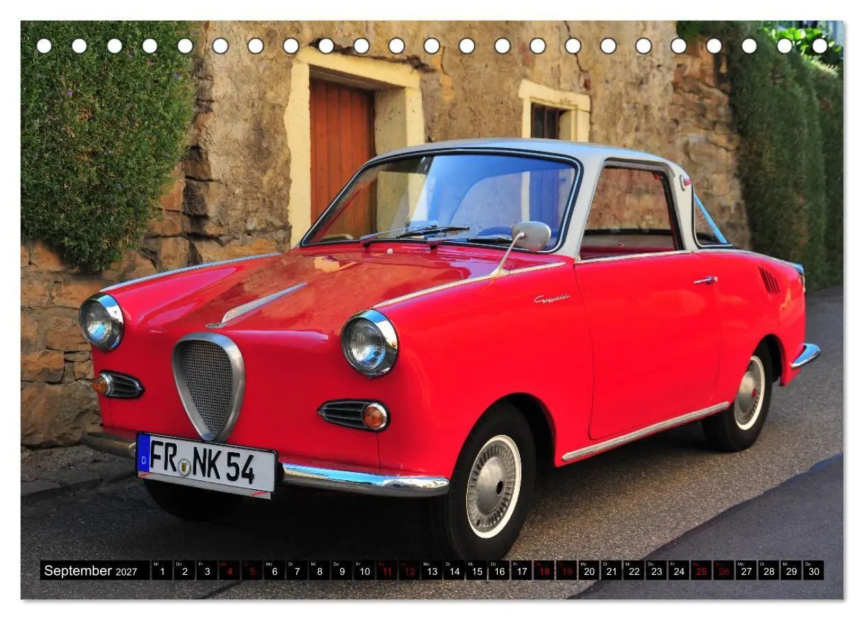 Bild: 9783569854345 | Goggomobil Coupè 250 TS (Tischkalender 2027 DIN A5 quer), CALVENDO...
