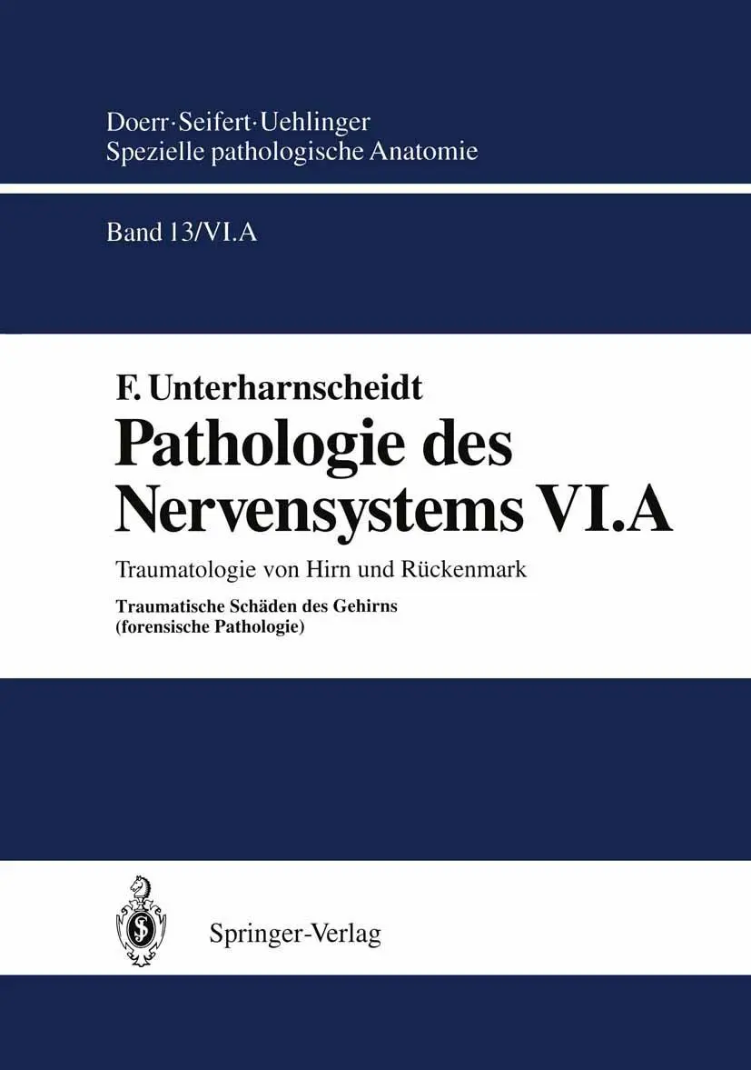 Cover: 9783642634345 | Pathologie des Nervensystems VI.A | F. Unterharnscheidt (u. a.) | Buch