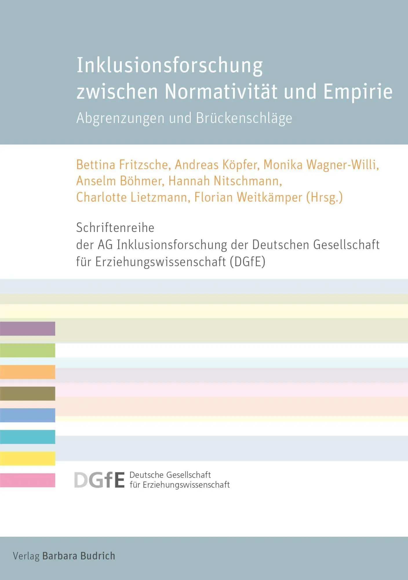 Cover: 9783847424345 | Inklusionsforschung zwischen Normativität und Empirie | Fritzsche