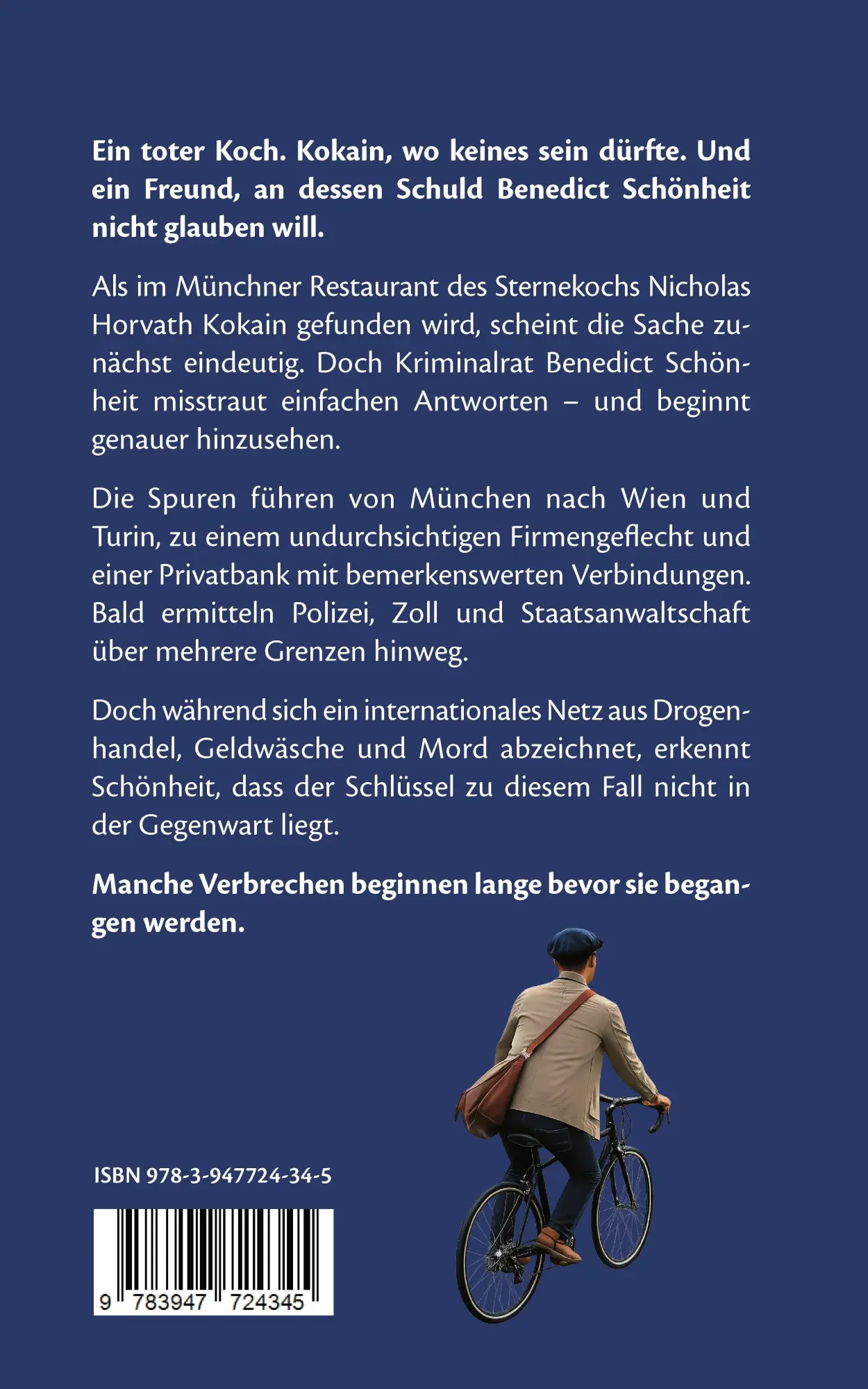 Rückseite: 9783947724345 | Lange Schatten | Kriminalrat Benedict Schönheit schaut genauer hin