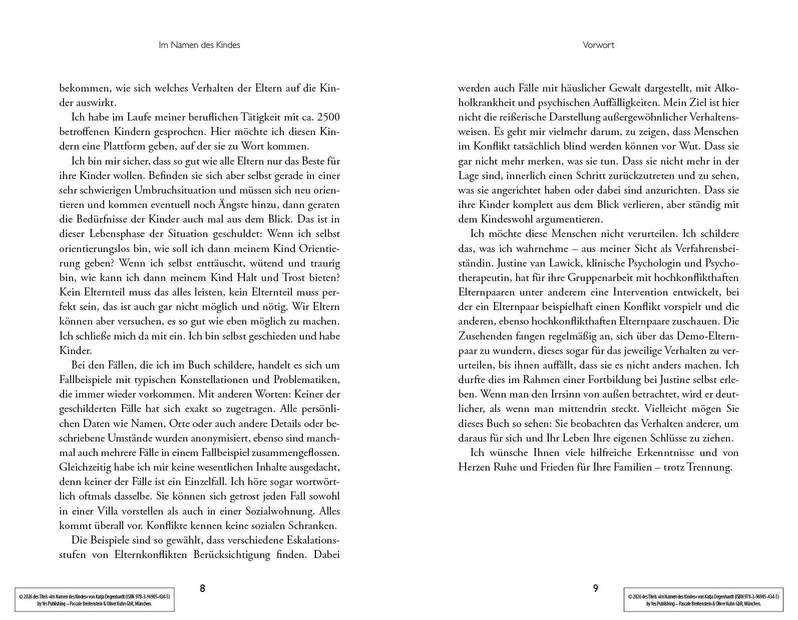 Bild: 9783969054345 | Im Namen des Kindes | Katja Degenhardt | Buch | 256 S. | Deutsch