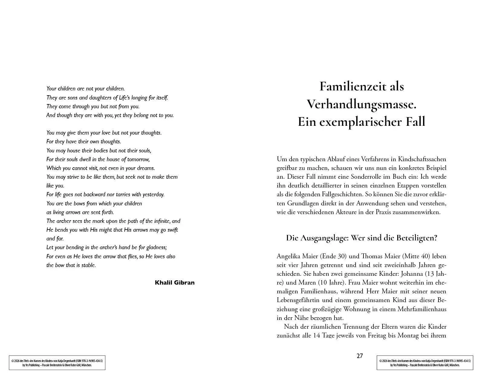 Bild: 9783969054345 | Im Namen des Kindes | Katja Degenhardt | Buch | 256 S. | Deutsch