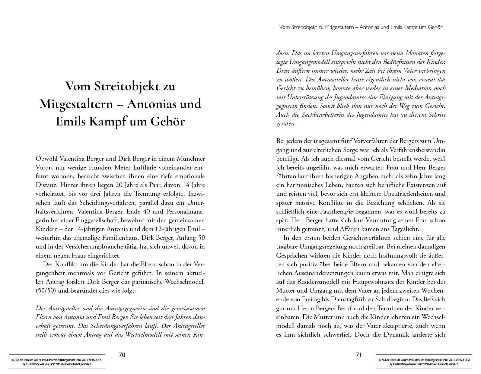 Bild: 9783969054345 | Im Namen des Kindes | Katja Degenhardt | Buch | 256 S. | Deutsch