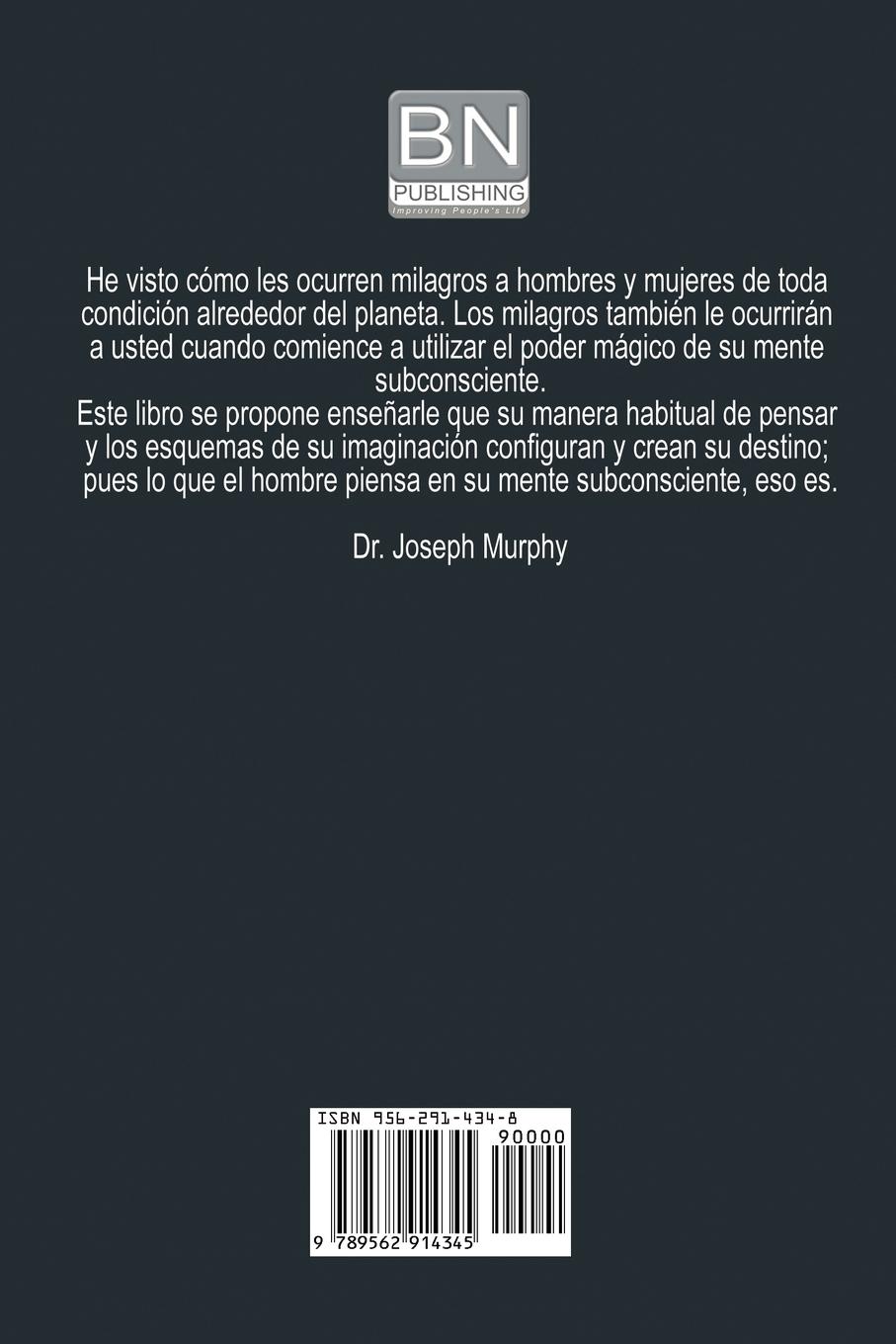 Rückseite: 9789562914345 | El Poder De La Mente Subconsciente ( The Power of the Subconscious...