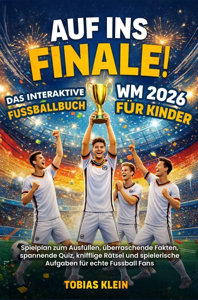 Cover: 9789998784345 | Auf ins Finale! - Das interaktive WM 2026 Fußballbuch für Kinder