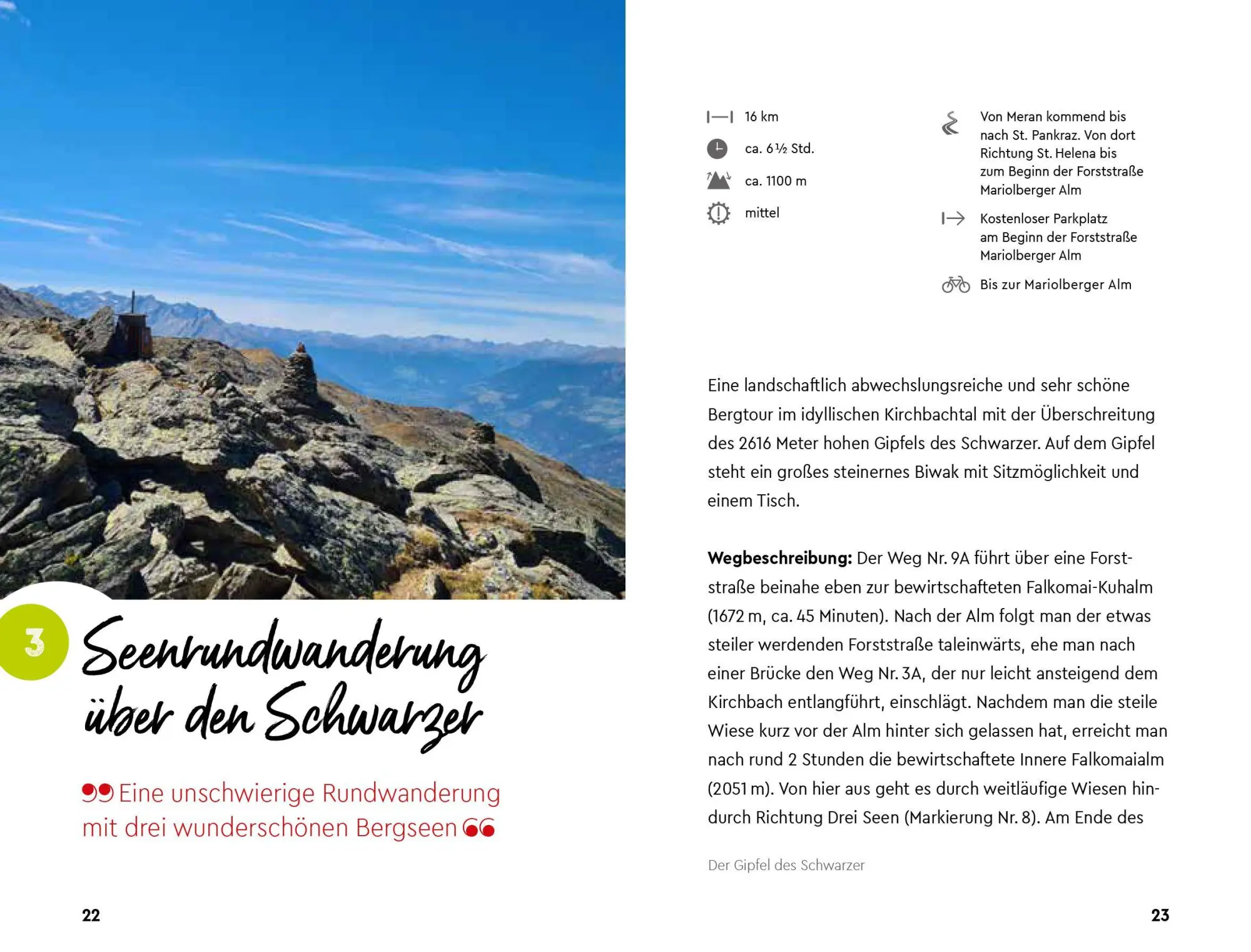 Bild: 9791280864345 | Einfach Südtirol: Bergwanderparadies Ultental | Patrick Egger | Buch
