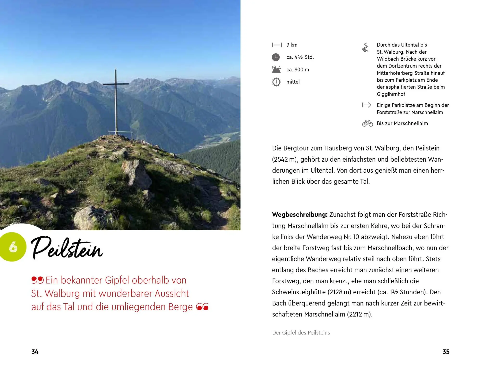 Bild: 9791280864345 | Einfach Südtirol: Bergwanderparadies Ultental | Patrick Egger | Buch