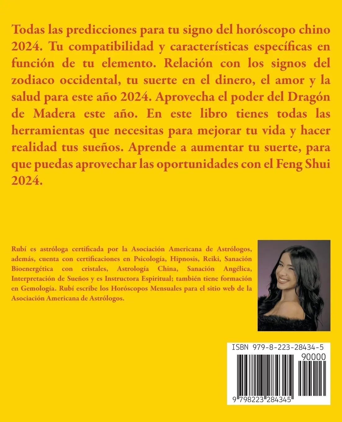 Rückseite: 9798223284345 | Horóscopo Dragón 2024 | Alina A Rubi (u. a.) | Taschenbuch | Spanisch