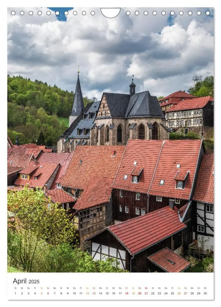 Bild: 9783435884445 | Stolberg im Südharz (Wandkalender 2025 DIN A4 hoch), CALVENDO...
