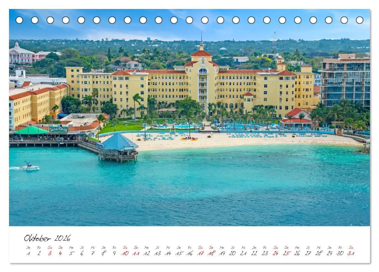 Bild: 9783457284445 | Nassau - Stadt mit karibischem Flair (Tischkalender 2026 DIN A5...