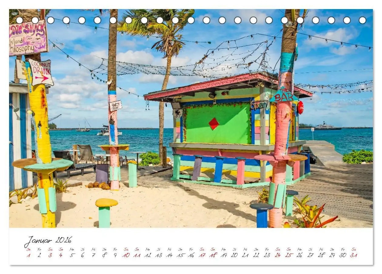 Bild: 9783457284445 | Nassau - Stadt mit karibischem Flair (Tischkalender 2026 DIN A5...