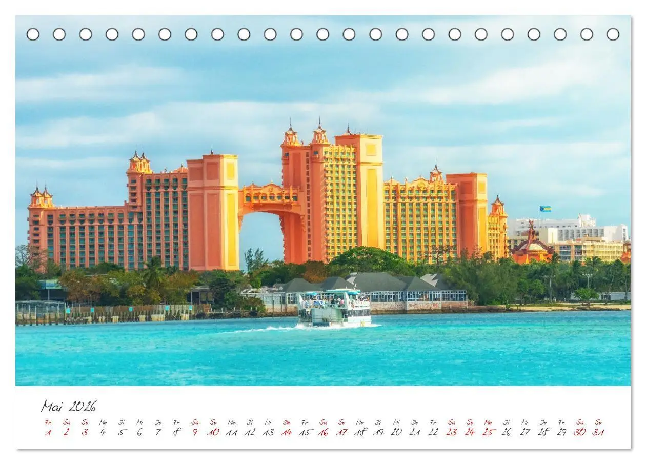 Bild: 9783457284445 | Nassau - Stadt mit karibischem Flair (Tischkalender 2026 DIN A5...