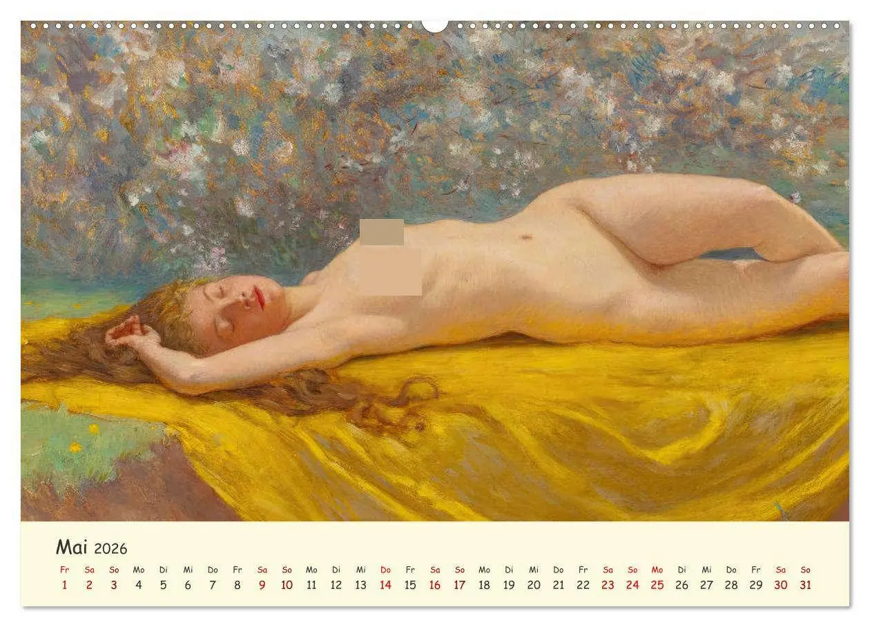 Bild: 9783457354445 | Zeitlose Muse (Wandkalender 2026 DIN A2 quer), CALVENDO Monatskalender