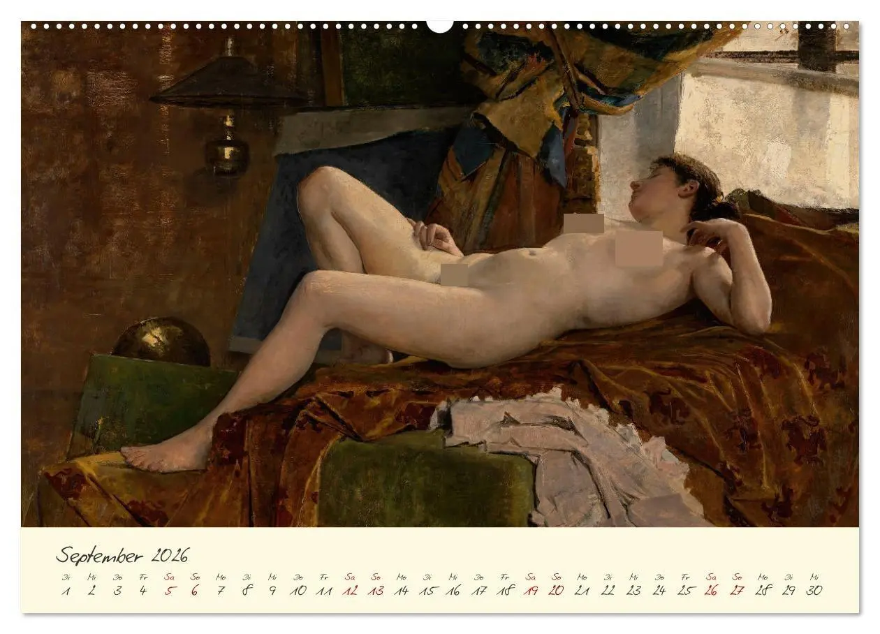 Bild: 9783457354445 | Zeitlose Muse (Wandkalender 2026 DIN A2 quer), CALVENDO Monatskalender