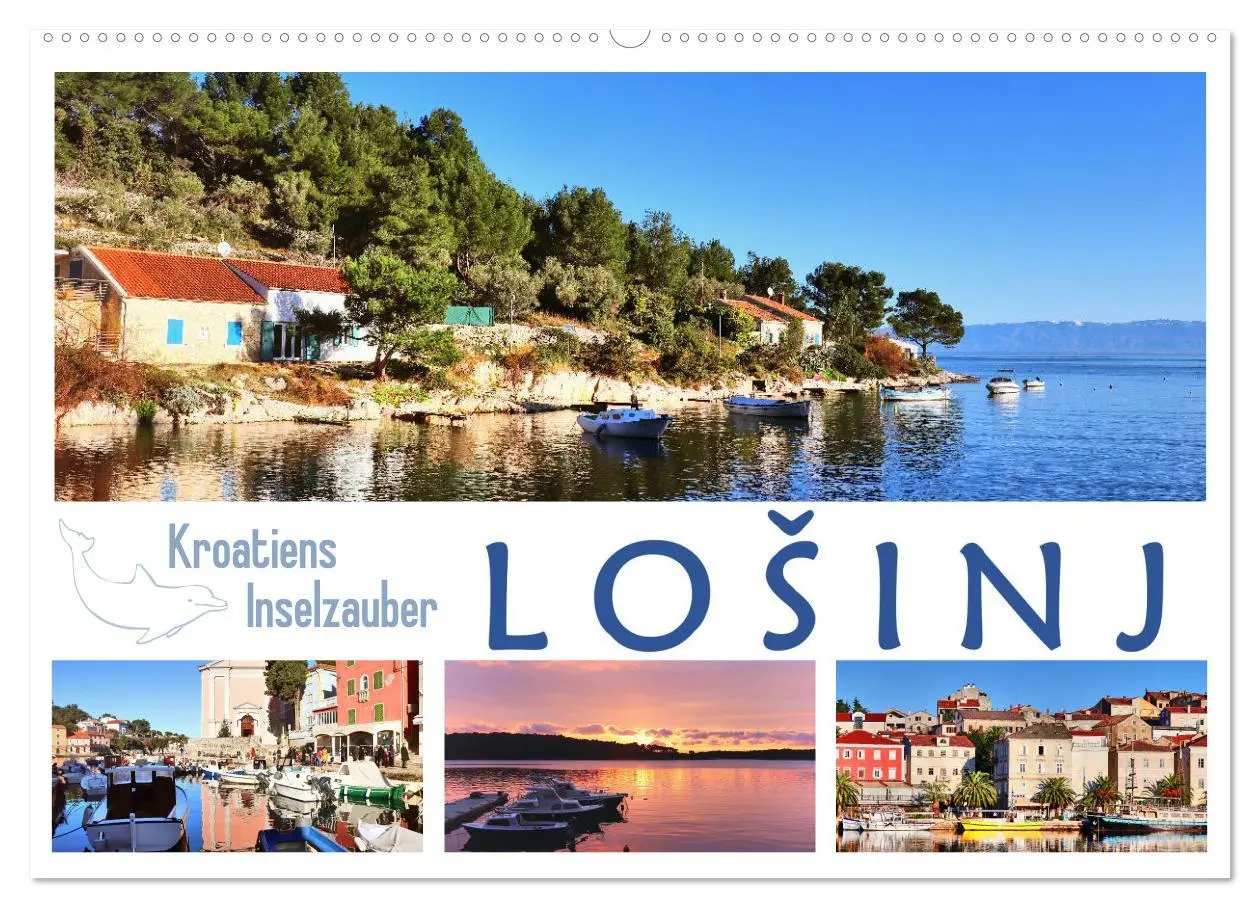 Cover: 9783457734445 | Kroatiens Inselzauber, Losinj (Wandkalender 2026 DIN A2 quer),...