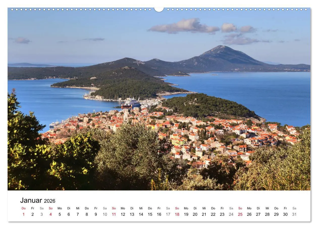 Bild: 9783457734445 | Kroatiens Inselzauber, Losinj (Wandkalender 2026 DIN A2 quer),...