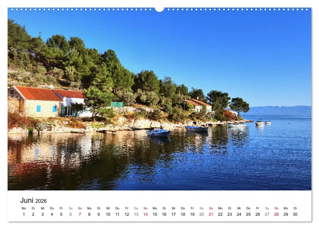 Bild: 9783457734445 | Kroatiens Inselzauber, Losinj (Wandkalender 2026 DIN A2 quer),...