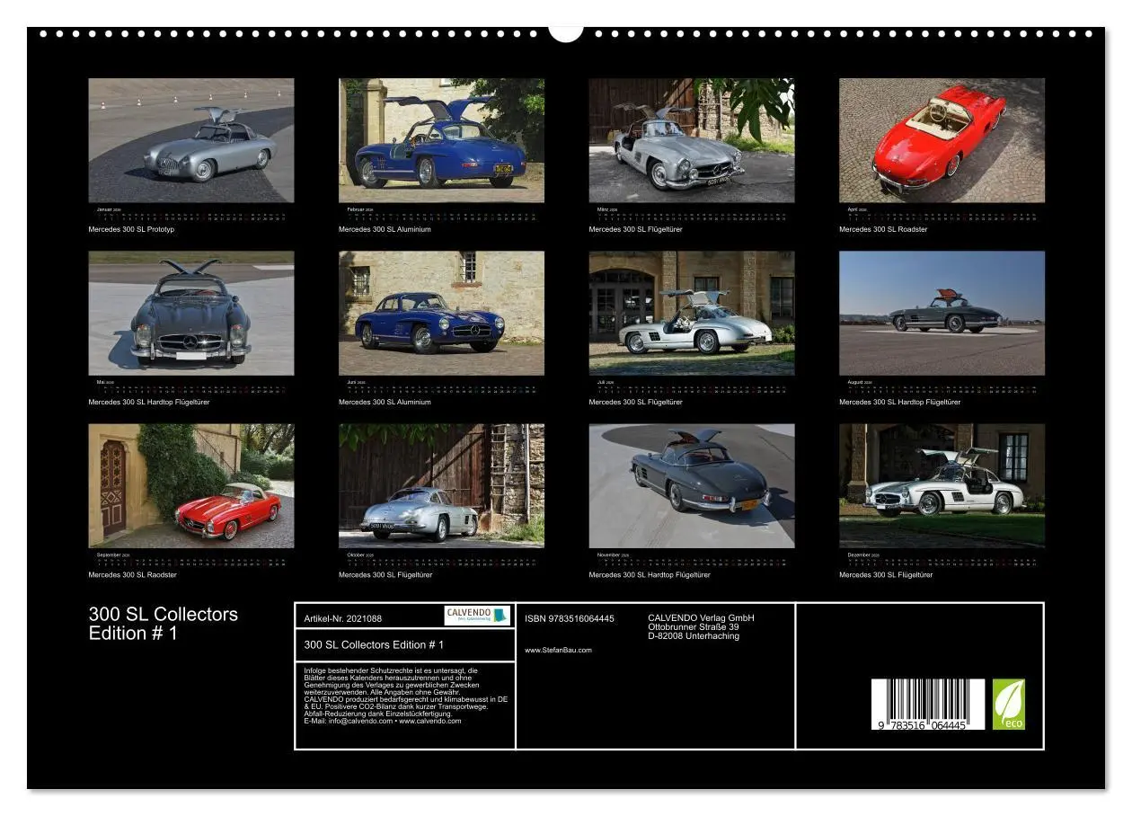 Bild: 9783516064445 | 300 SL Collectors Edition # 1 (hochwertiger Premium Wandkalender...