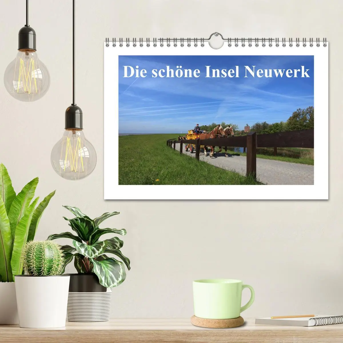 Bild: 9783516134445 | Die schöne Insel Neuwerk (Wandkalender 2026 DIN A4 quer), CALVENDO...