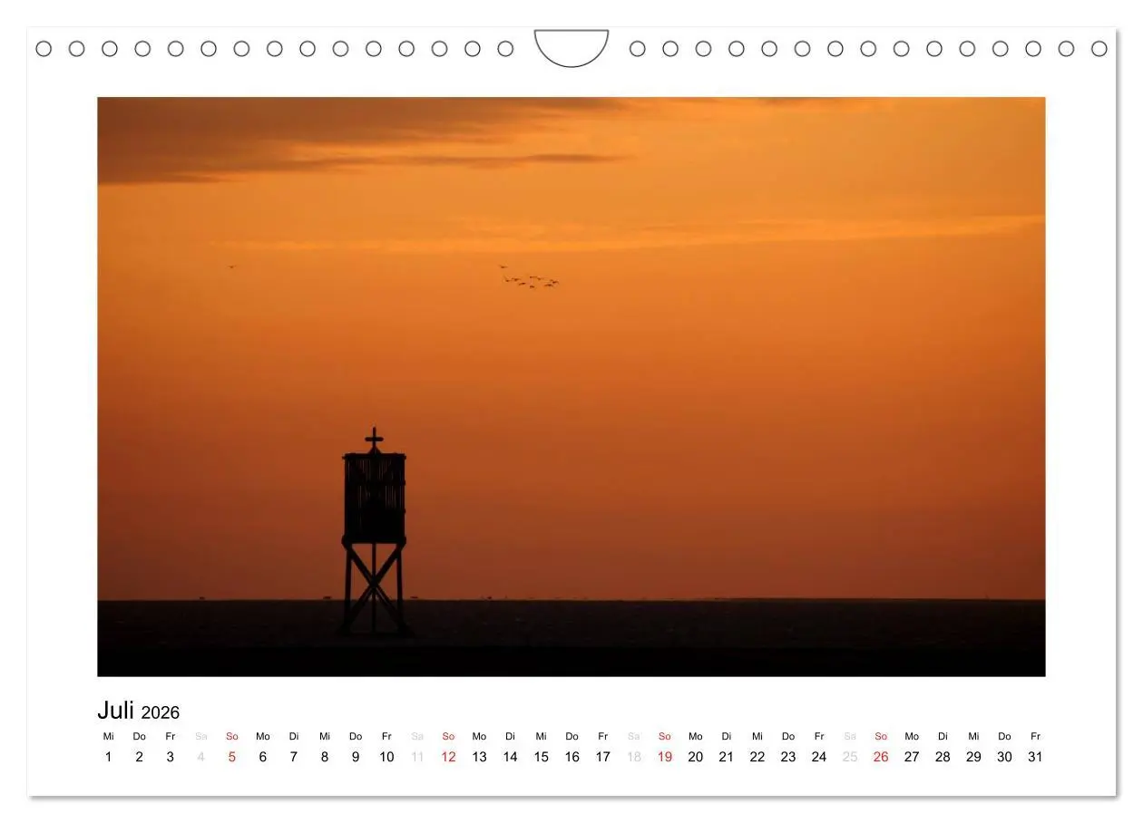 Bild: 9783516134445 | Die schöne Insel Neuwerk (Wandkalender 2026 DIN A4 quer), CALVENDO...