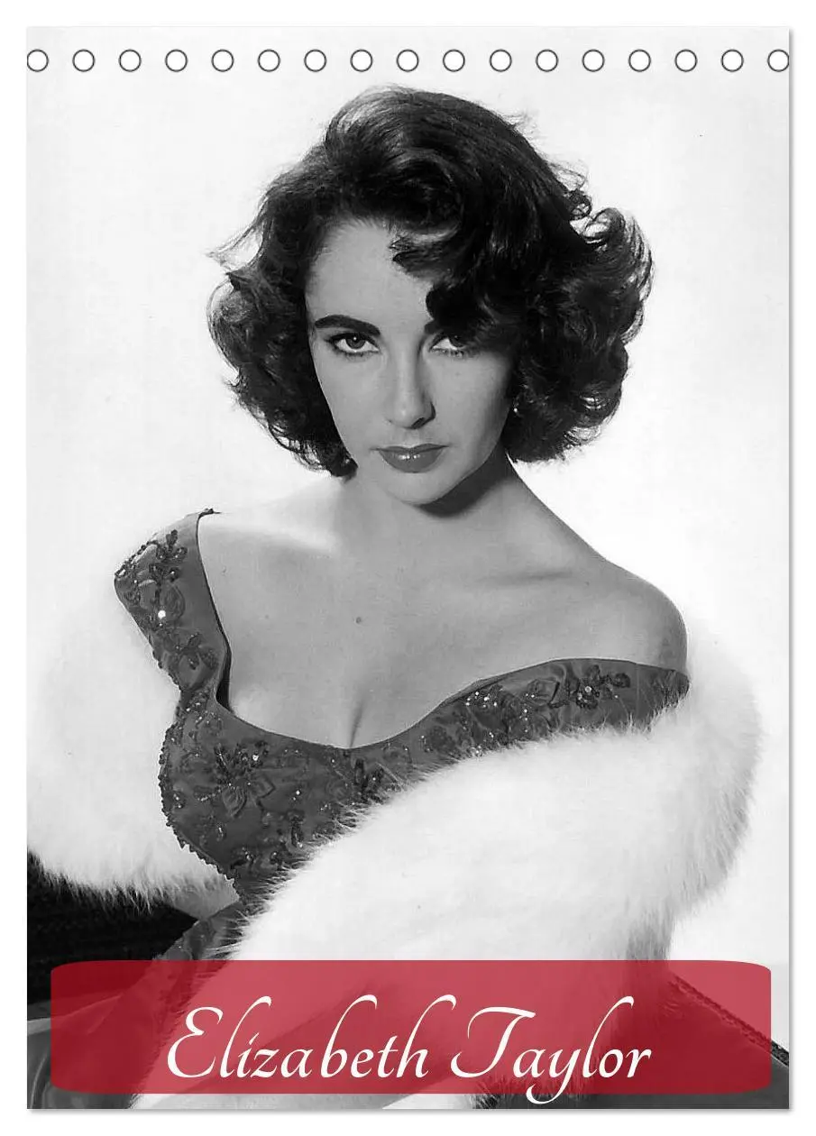 Cover: 9783516444445 | Elizabeth Taylor (Tischkalender 2026 DIN A5 hoch), CALVENDO...