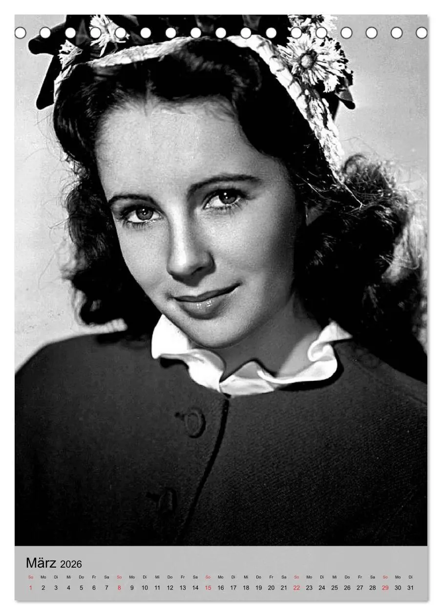 Bild: 9783516444445 | Elizabeth Taylor (Tischkalender 2026 DIN A5 hoch), CALVENDO...