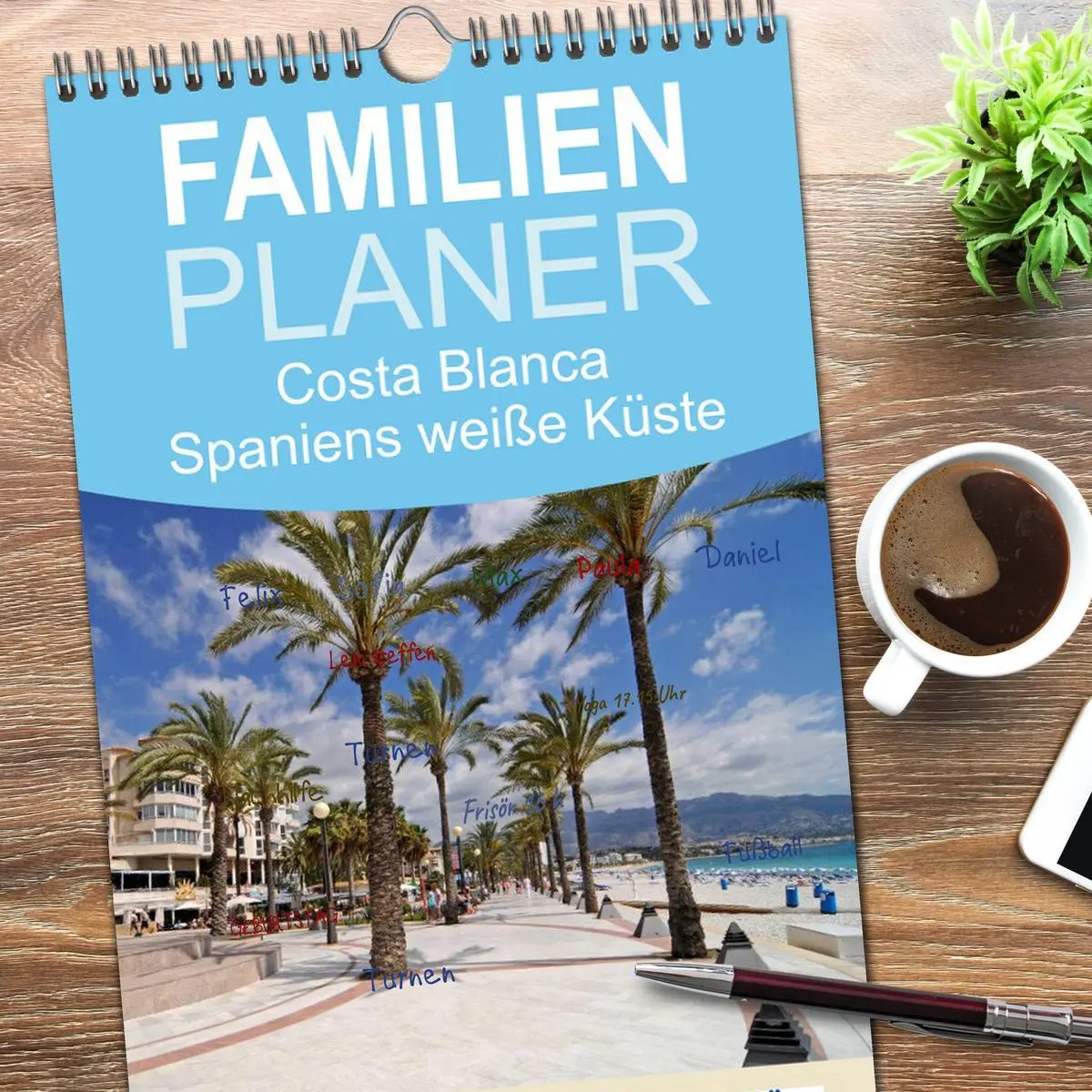 Bild: 9783516514445 | Familienplaner 2026 - Costa Blanca - Spaniens weiße Küste mit 5...