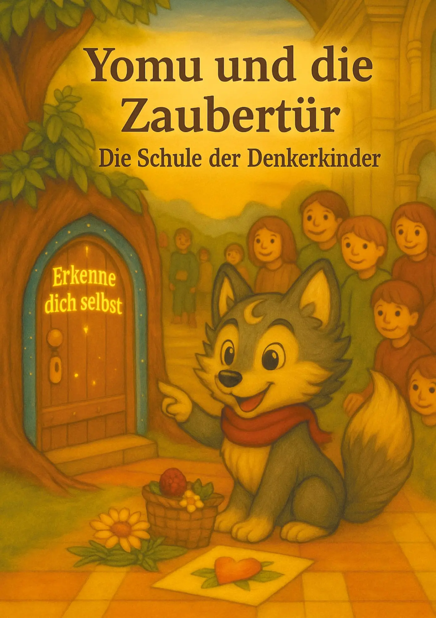 Cover: 9783982744445 | Yomu und die Zaubertür - Die Schule der Denkerkinder | Manuel Bechtold