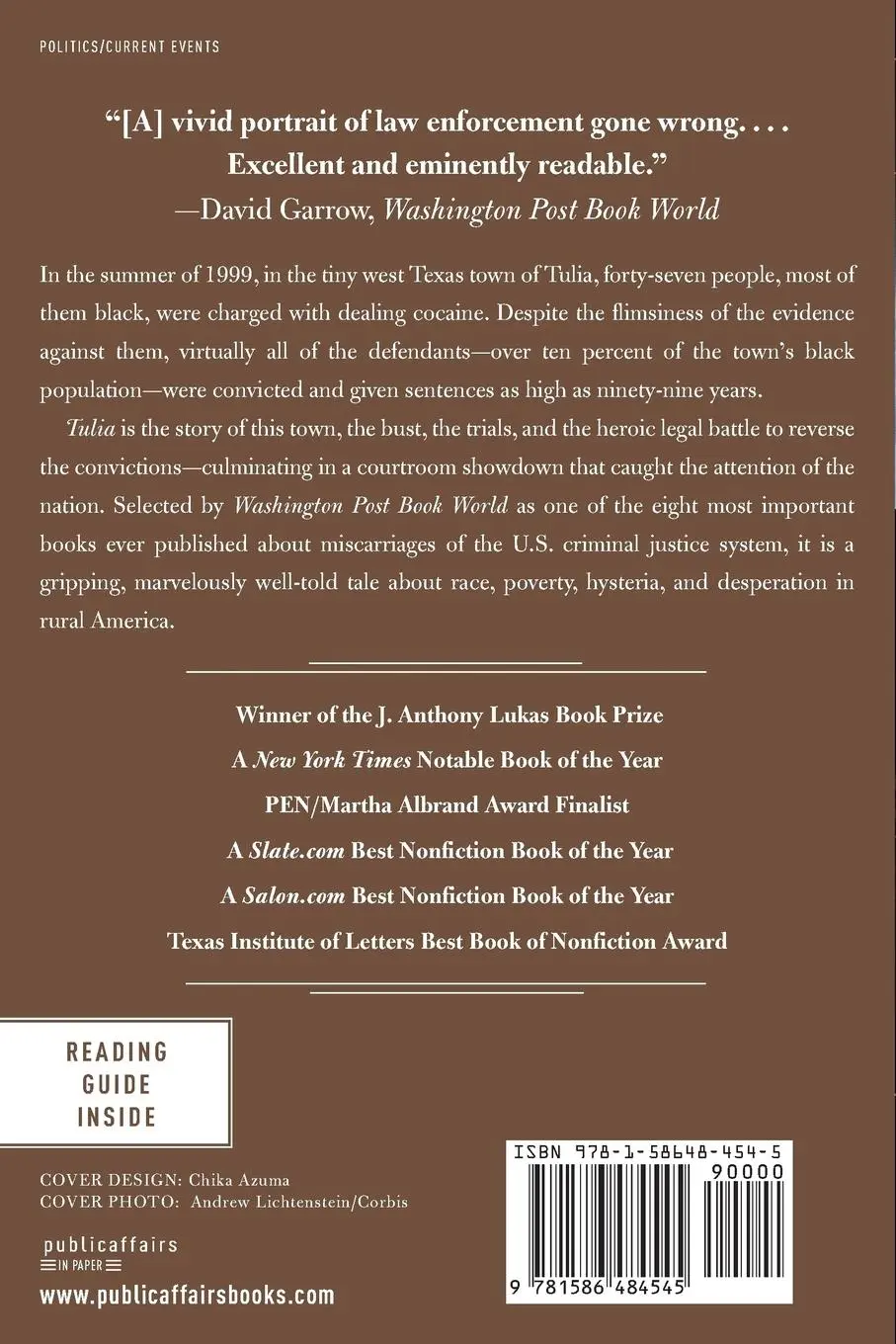 Rückseite: 9781586484545 | Tulia | Race, Cocaine, and Corruption in a Small Texas Town | Buch