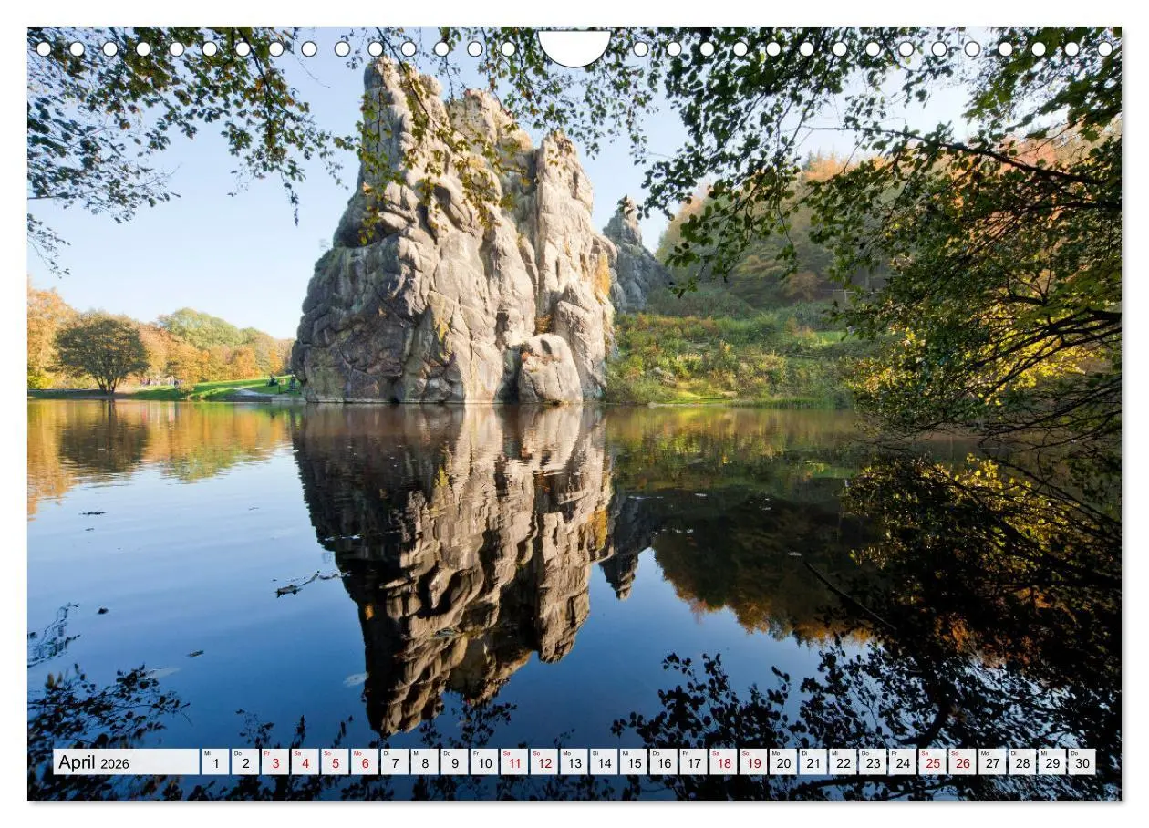 Bild: 9783457584545 | Das Weserbergland (Wandkalender 2026 DIN A4 quer), CALVENDO...