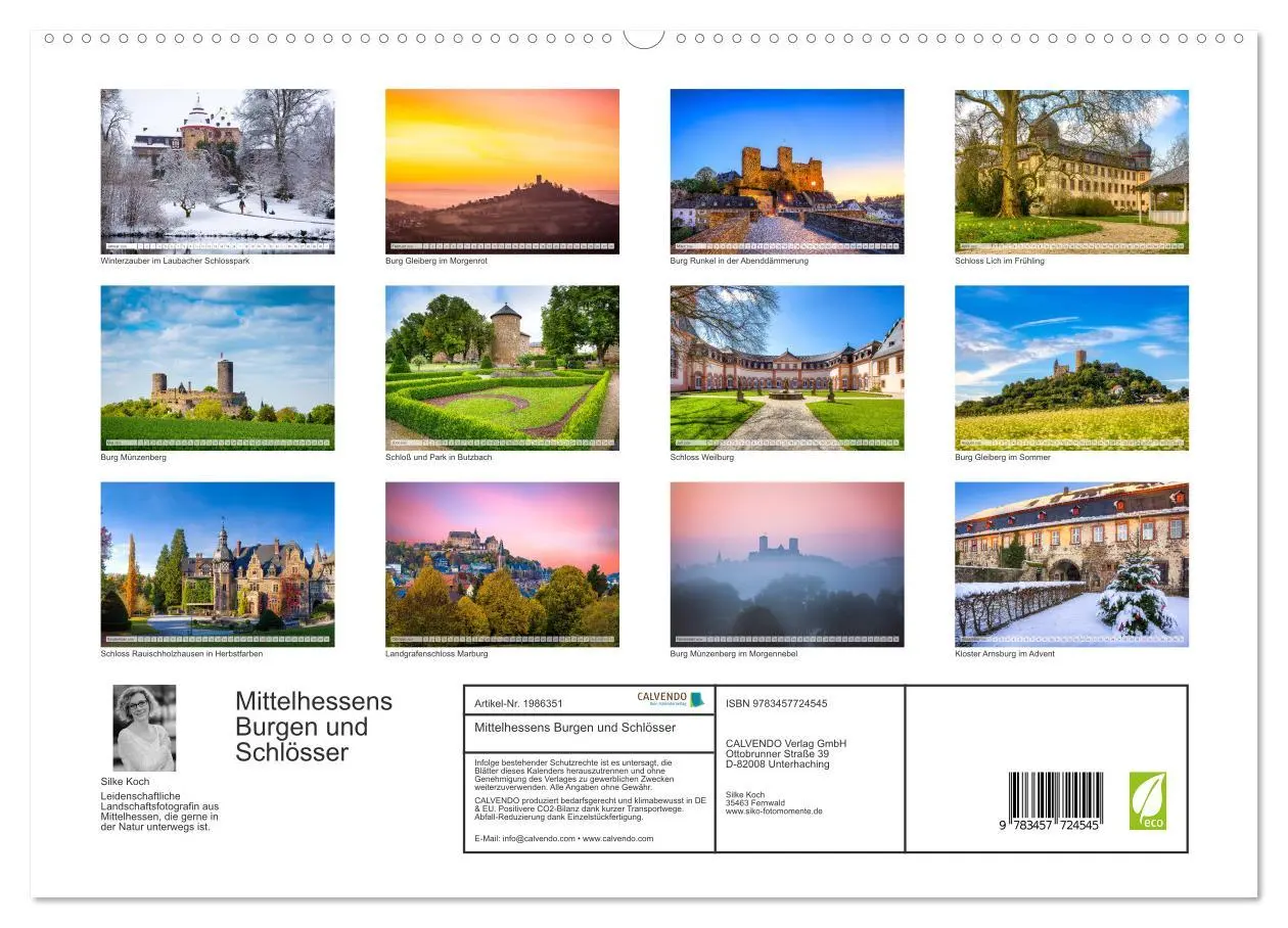 Bild: 9783457724545 | Mittelhessens Burgen und Schlösser (hochwertiger Premium...