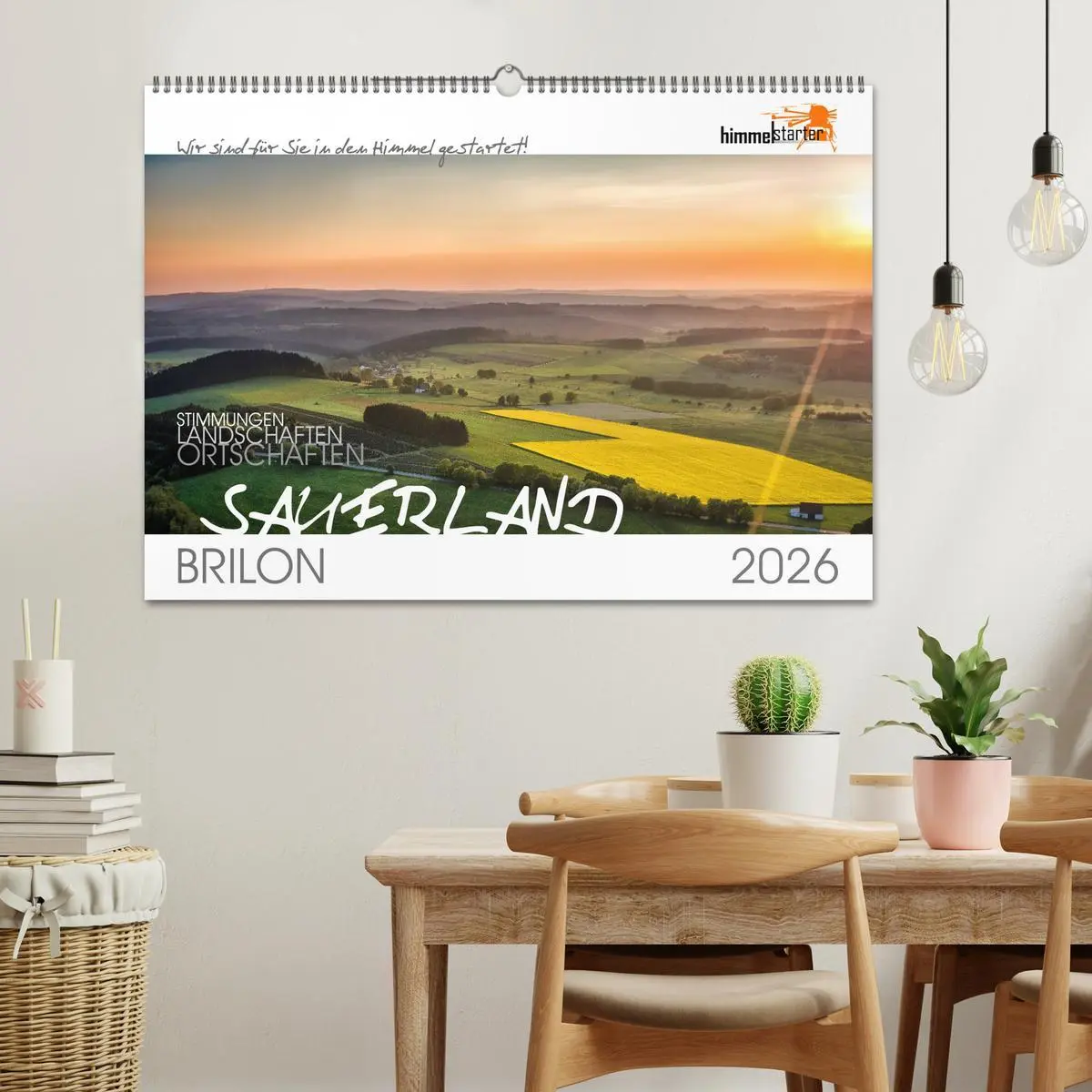 Bild: 9783457894545 | Das Sauerland bei Brilon aus der Vogelperspektive (Wandkalender...