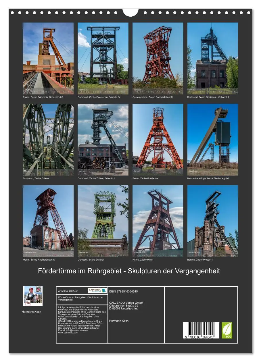 Bild: 9783516364545 | Fördertürme im Ruhrgebiet - Skulpturen der Vergangenheit...