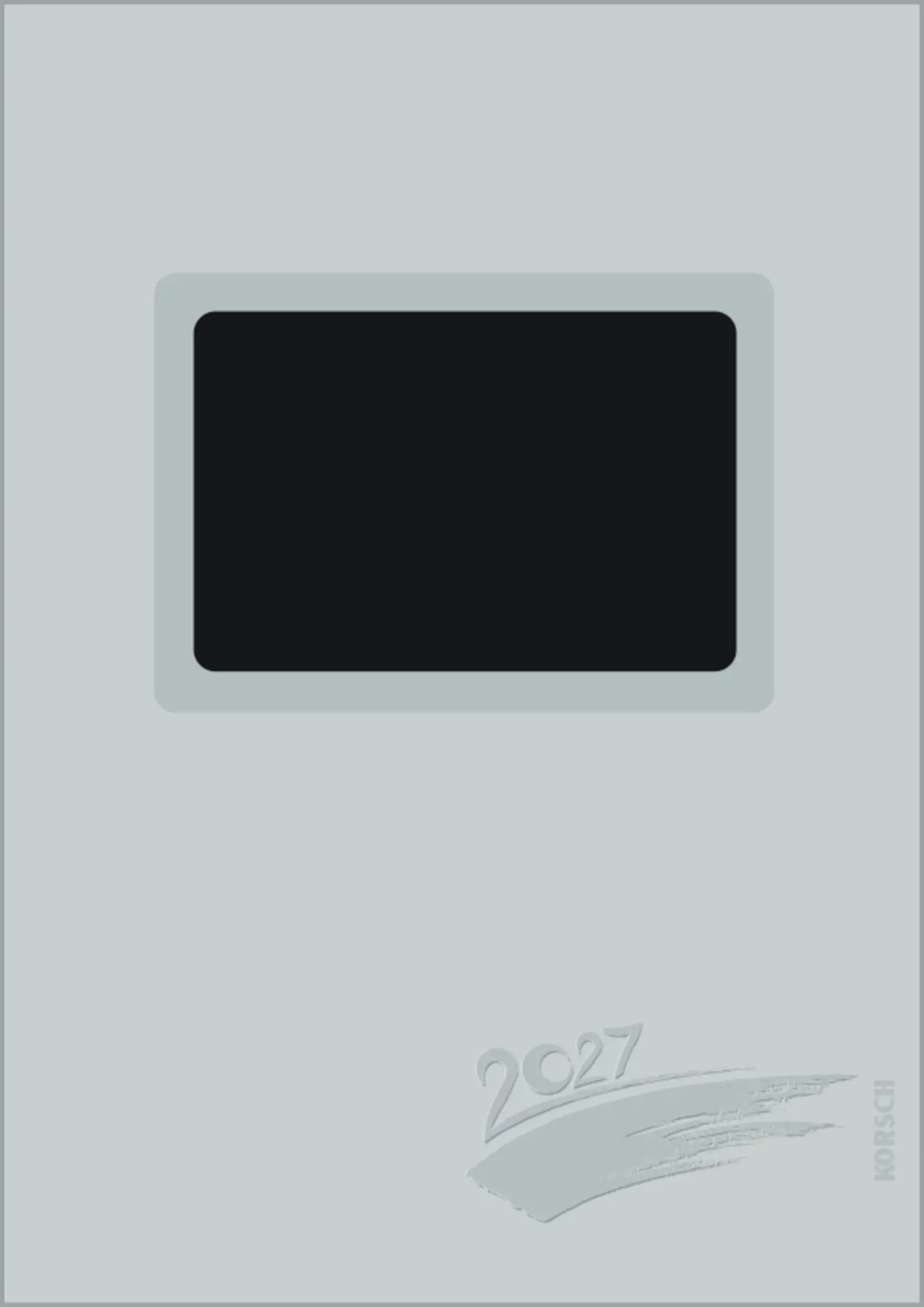 Cover: 9783819304545 | Foto-Malen-Basteln A4 silber gestanzt mit Folienprägung 2027 | Korsch