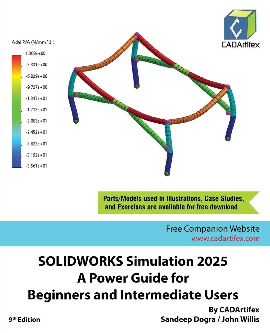 Cover: 9789394074545 | SOLIDWORKS Simulation 2025 | Cadartifex (u. a.) | Taschenbuch | 2025