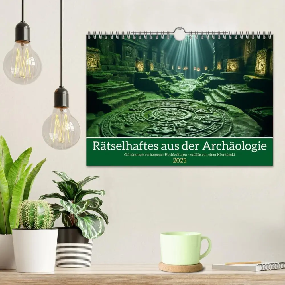 Bild: 9783383844645 | Rätselhaftes aus der Archäologie (Wandkalender 2025 DIN A4 quer),...