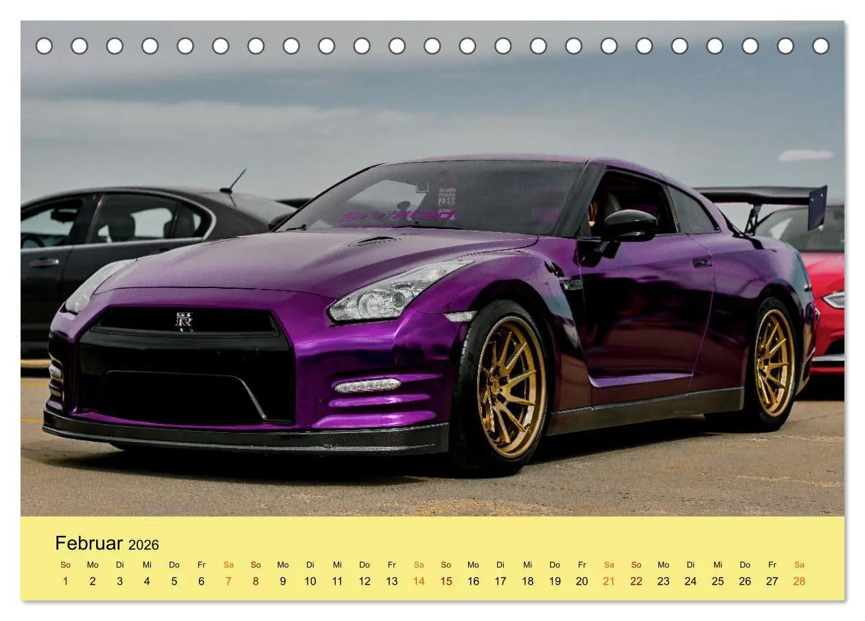 Bild: 9783457334645 | Supersportler mit viel PS (Tischkalender 2026 DIN A5 quer),...