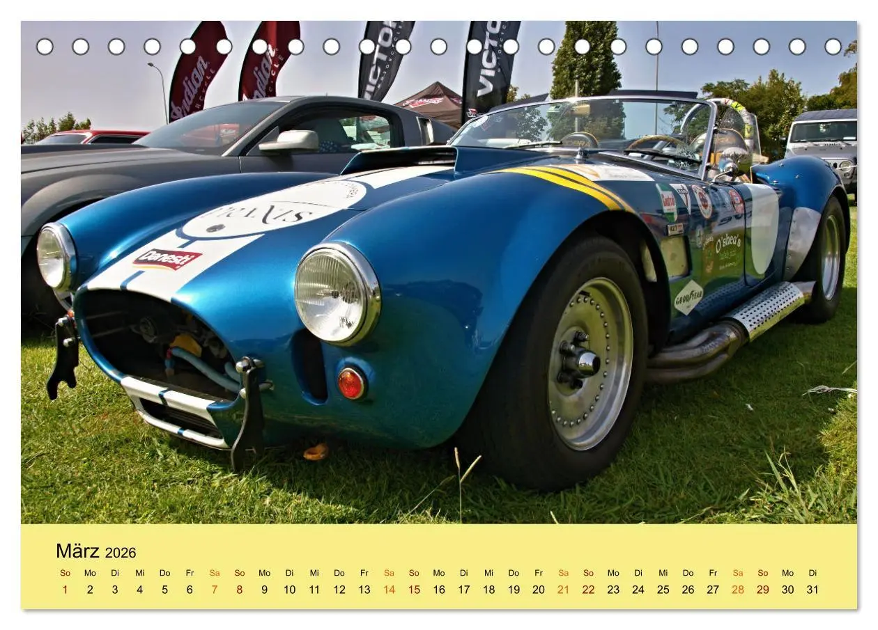Bild: 9783457334645 | Supersportler mit viel PS (Tischkalender 2026 DIN A5 quer),...